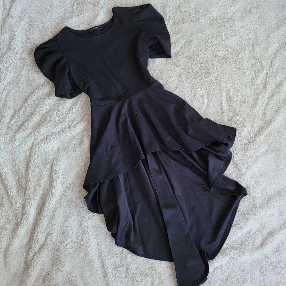 Black High Low Shirt